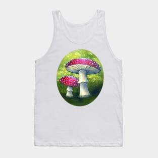 Cottagecore Mushrooms Tank Top